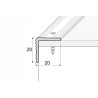 LISTWA A35 ZŁOTO 90CM