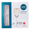 Kieliszki do szampana Diamond 180 ml, komplet 6 szt.