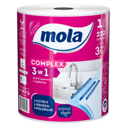 Ręcznik papierowy z czyściwem Complex Mega 3w1 MOLA