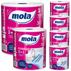 Ręcznik papierowy z czyściwem Complex Mega 3w1 MOLA