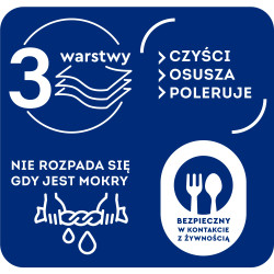 Ręcznik papierowy z czyściwem Complex Mega 3w1 MOLA
