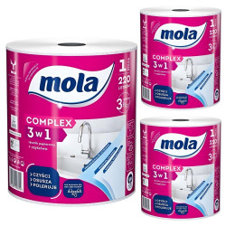 Ręcznik papierowy z czyściwem Complex Mega 3w1 MOLA