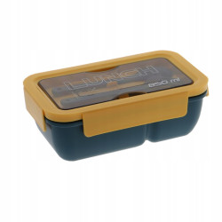 EKOLOGICZNY POJEMNIK LUNCHBOX NA ŻYWNOŚĆ 850ML BPA FREE LUNCH ZE SZTUĆCAMI