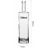 Butelka szklana z korkiem Altom Design 700 ml NA NALEWKI SOK WINO