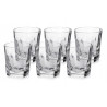 Szklanki do whisky Altom Design Stephanie Optic 280 ml komplet 6 szt.
