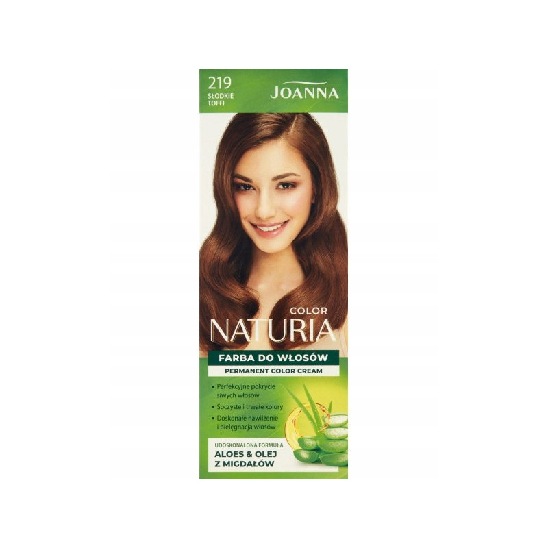 JOANNA NATURIA COLOR FARBA DO WŁOSÓW SŁODKIE TOFFI 219