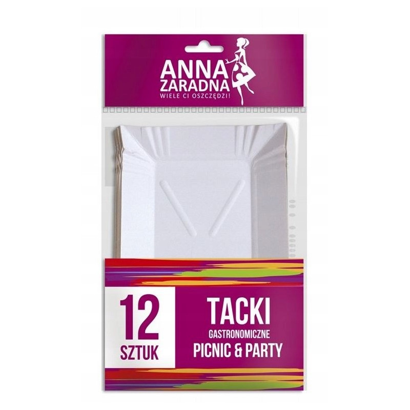 ANNA ZARADNA TACKA PAPIEROWA GASTRONOMICZNA 12 SZT