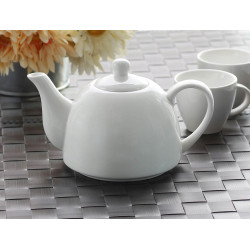 AMBITION MAŁY DZBANEK DO HERBATY ZAPARZACZ FALA KUBIKO PORCELANA 330ML