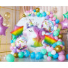 BALONY FOLIOWE 5SZT JEDNOROŻEC