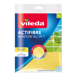 ŚCIERKA ACTIFIBRE OKIENNA VILEDA ŻÓŁTA do okien do szyb do szkła