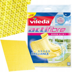 ŚCIERKA ACTIFIBRE OKIENNA VILEDA ŻÓŁTA do okien do szyb do szkła