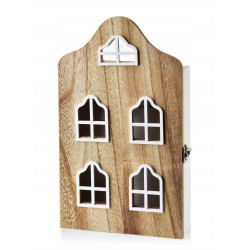 Skrzynka na klucze DOMEK 17,5x5,5x29,5cm