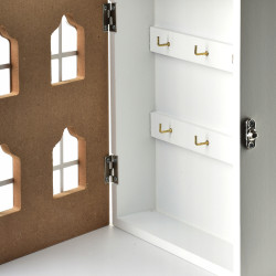 Skrzynka na klucze DOMEK 17,5x5,5x29,5cm
