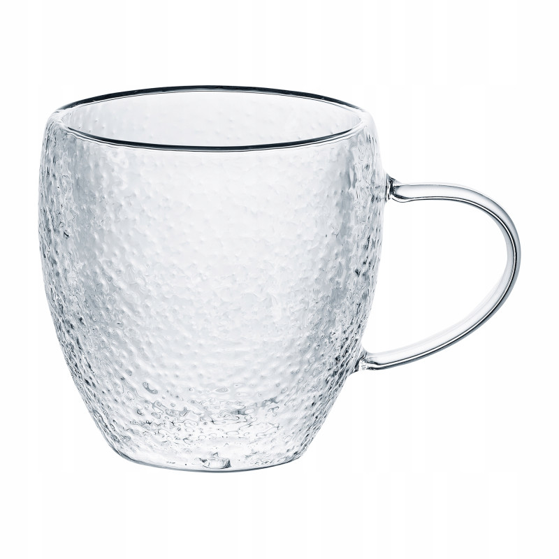 Komplet 2 szklanek termicznych z uchem 250 ml Bubble AMBITION