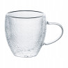Komplet 2 szklanek termicznych z uchem 250 ml Bubble AMBITION