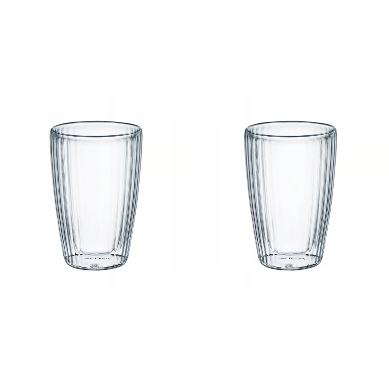 Komplet zestaw 2 szklanek termicznych Curly 350 ml AMBITION