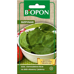 BIOPON nasiona Szpinak na zbiór wiosenny i jesienny 10 g