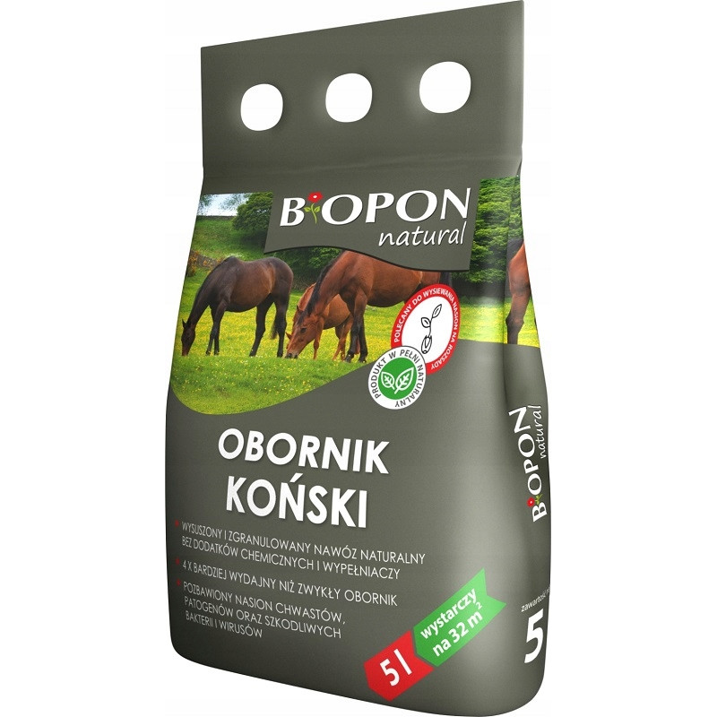 BiOPON Natural OBORNIK granulowany KOŃSKI 5L