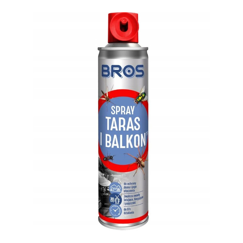 Spray na owady taras i balkon Bros 350 ml