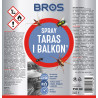 Spray na owady taras i balkon Bros 350 ml