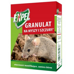 Trucizna, trutka przeciwko myszom, szczurom Expel 0,15 kg