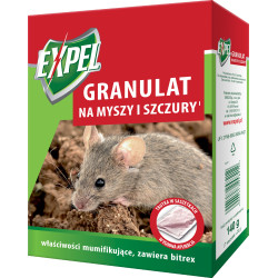 Trucizna, trutka przeciwko myszom, szczurom Expel 0,15 kg