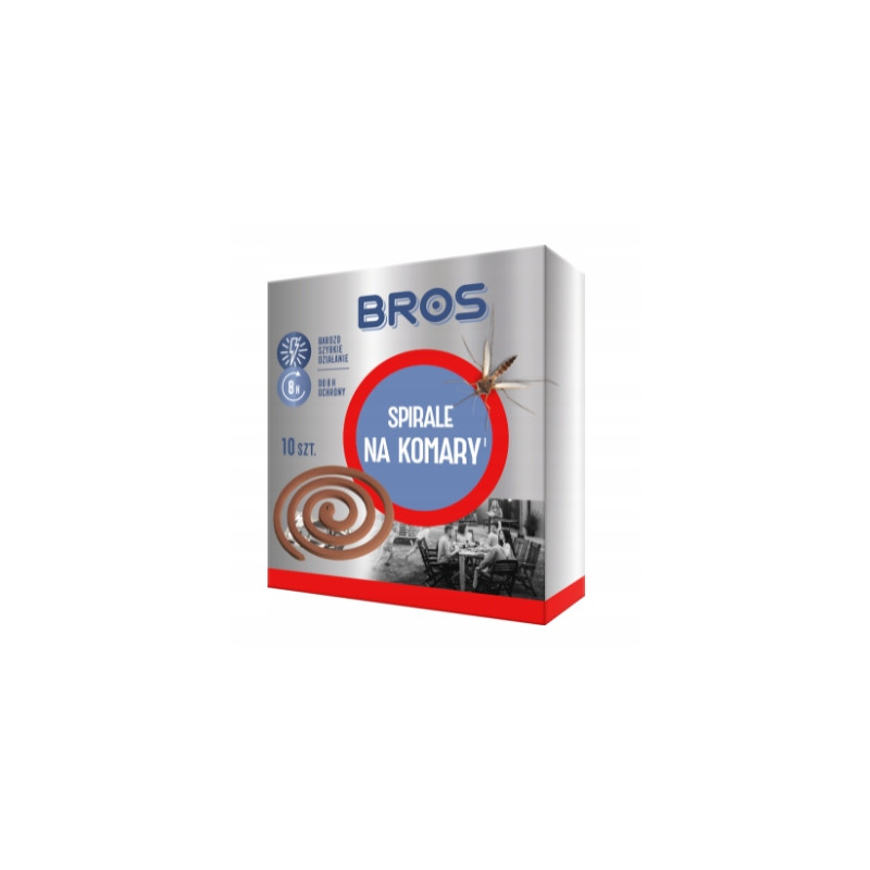 BROS SPIRALA NA KOMARY 10SZT