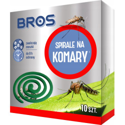 BROS SPIRALA NA KOMARY 10SZT