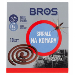 BROS SPIRALA NA KOMARY 10SZT