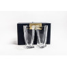 BOHEMIA QUADRO SZKLANKI 350ML 6 SZT WODA SOK WHISKY KRYSZTAŁOWE WYSOKIE