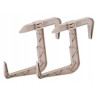 UCHWYTY DO DONICZEK BALKONOWYCH RATTAN KPL 2SZT KARMEL