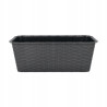 DONICZKA BALKONOWA RATTAN 40cm antracyt