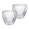 Komplet 2 szklanek termicznych Mia 250 ml Serca AMBITION walentynki