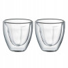 Komplet 2 szklanek termicznych Mia 250 ml Serca AMBITION walentynki