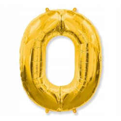 BALON FOLIOWY 35CM ZŁOTY 1