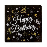 Serwetki B&C Happy Birthday, 33x33 cm, 20 szt.
