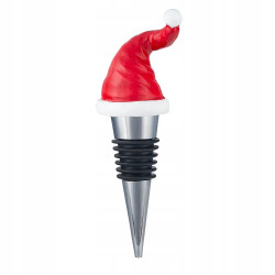 STOPPER DO WINA CZAPKA MIKOŁAJA 10.5X3X2 CM