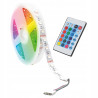 PASEK LED TAŚMA 4M RGB KOLOROWA + PILOT