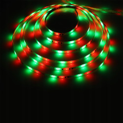 PASEK LED TAŚMA 4M RGB KOLOROWA + PILOT