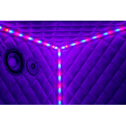 PASEK LED TAŚMA 4M RGB KOLOROWA + PILOT