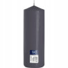 Świeca walec BISPOL 160H 25CM SW80/250 SZARA