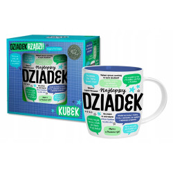 KUBEK DZIADEK RZĄDZI PREZENT DLA DZIADKA