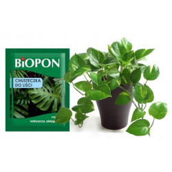 BIOPON CHUSTECZKA DO LIŚCI ROŚLIN CZYŚCI KURZ NABŁYSZCZA 1SZT