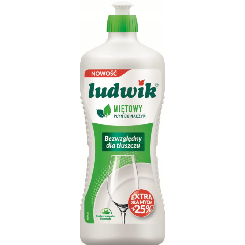 LUDWIK PŁYN DO NACZYŃ 900G MIĘTA