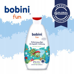 Bobini płyn do kąpieli barwiący 500ml Różowa woda