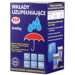 Wkład do pochłaniacza wilgoci 2 x 450 g ORO