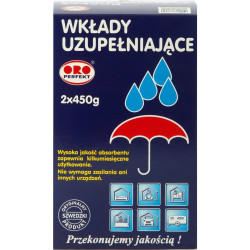 Wkład do pochłaniacza wilgoci 2 x 450 g ORO