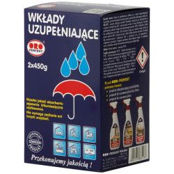 Wkład do pochłaniacza wilgoci 2 x 450 g ORO