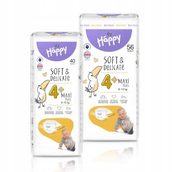 BELLA Baby Happy Pieluszki jednorazowe 4 maxi plus 40SZT