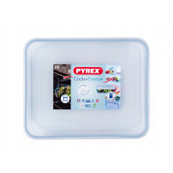 Naczynie żaroodporne z pokrywką Cook & Freeze z pokrywką 25 x 19 x 8 cm 2,6